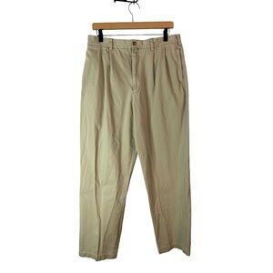 Daniel Cremieux Collection Y2K Khaki Pants Men’s 34x30 Classic Flat-Front Casual